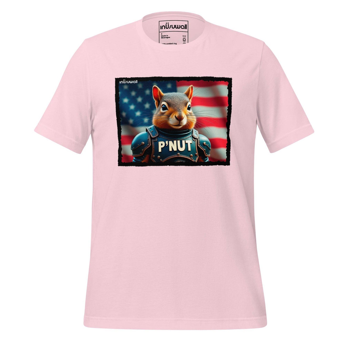 Camiseta de manga corta unisex | Ardilla Peanut - inUsuwall