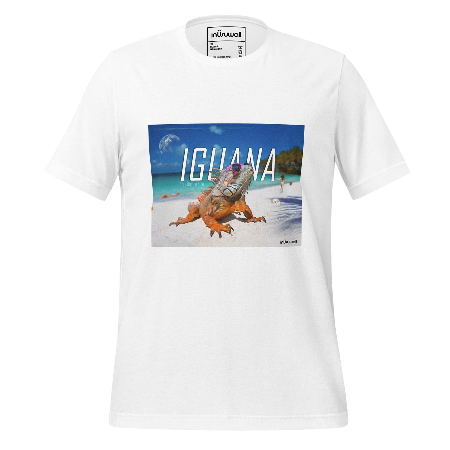 Camiseta unisex | Iguana con gafas de sol - inUsuwall