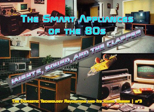 The Smart Appliances of the 80s. The Domestic Technology Revolution and Its Iconic Design. 