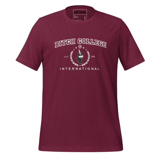 Camiseta Bitch College - inUsuwall