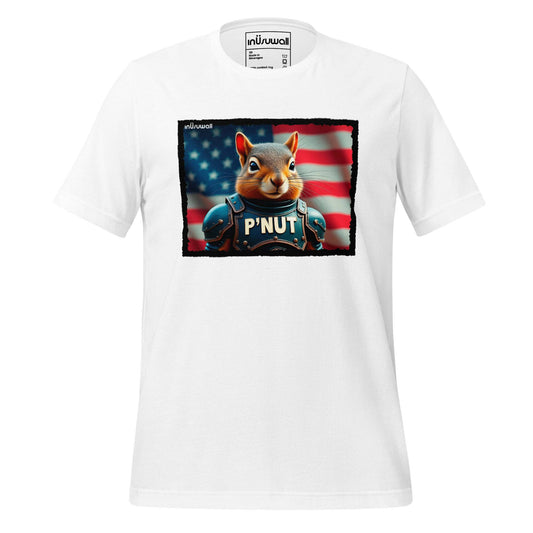 Camiseta de manga corta unisex | Ardilla Peanut - inUsuwall