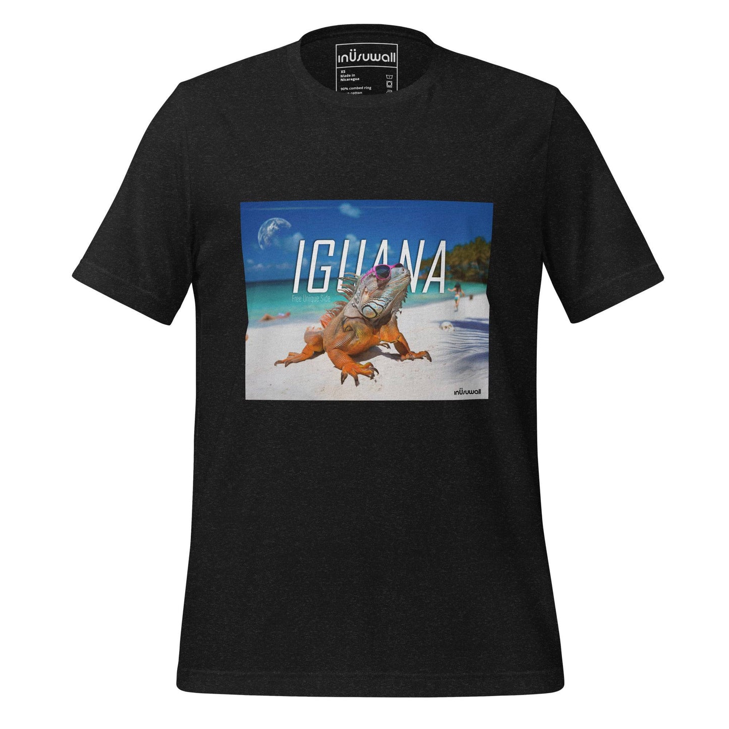 Camiseta unisex | Iguana con gafas de sol - inUsuwall