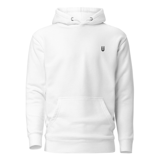 Sudadera Blanca con Capucha - inUsuwall