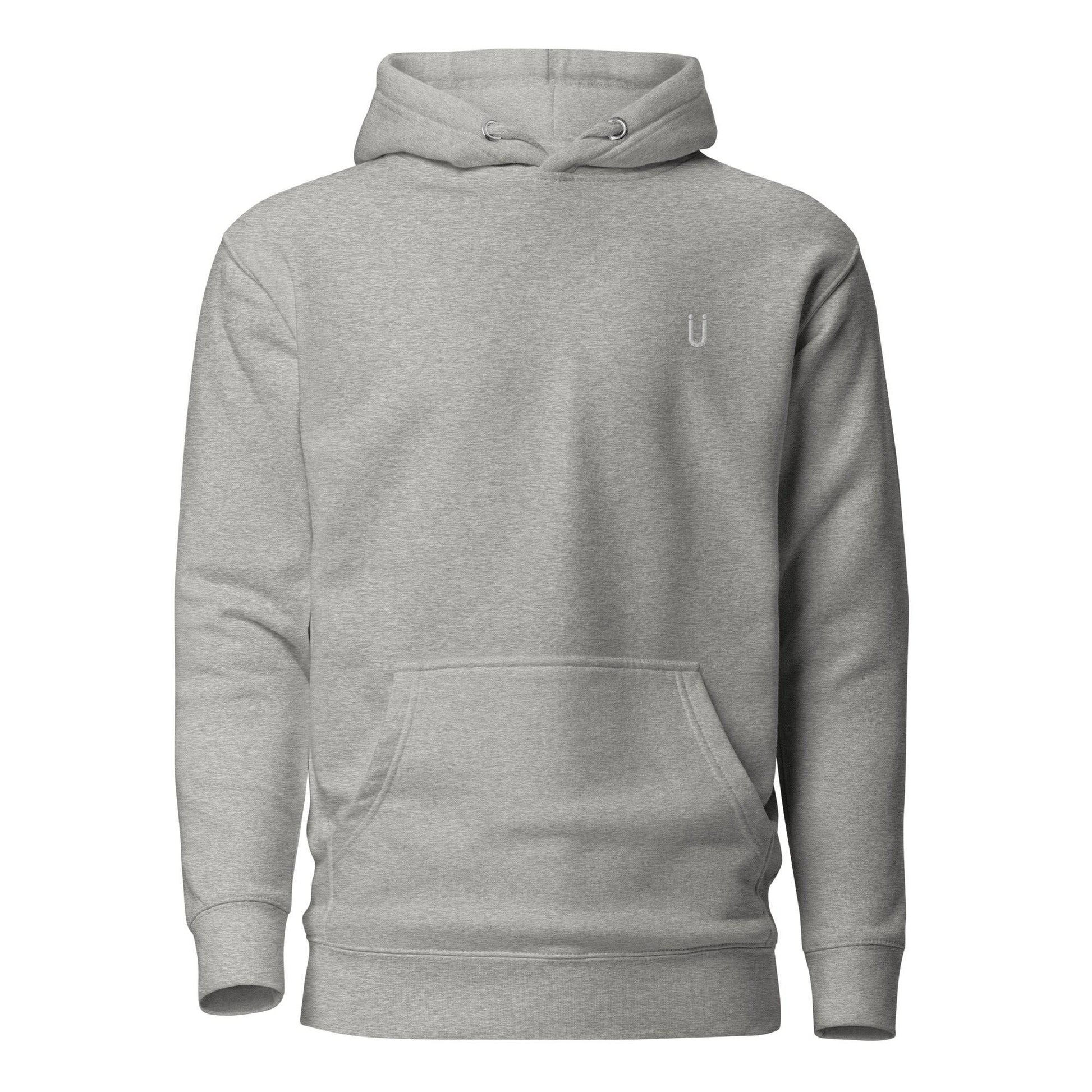 Sudadera Gris con capucha - inUsuwall